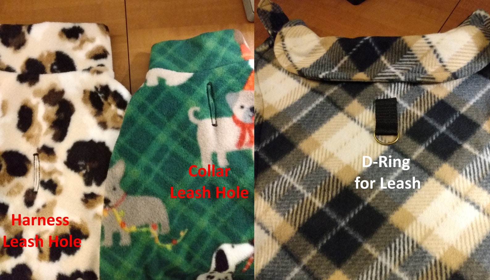 Dog or Cat Fleece Sweater Coat Clothes Blue and White Polka Etsy