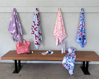 Celebrate summer with a personalized beach towel!