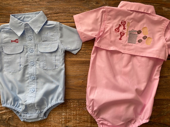 Personalized Fishing Shirt for Infants
