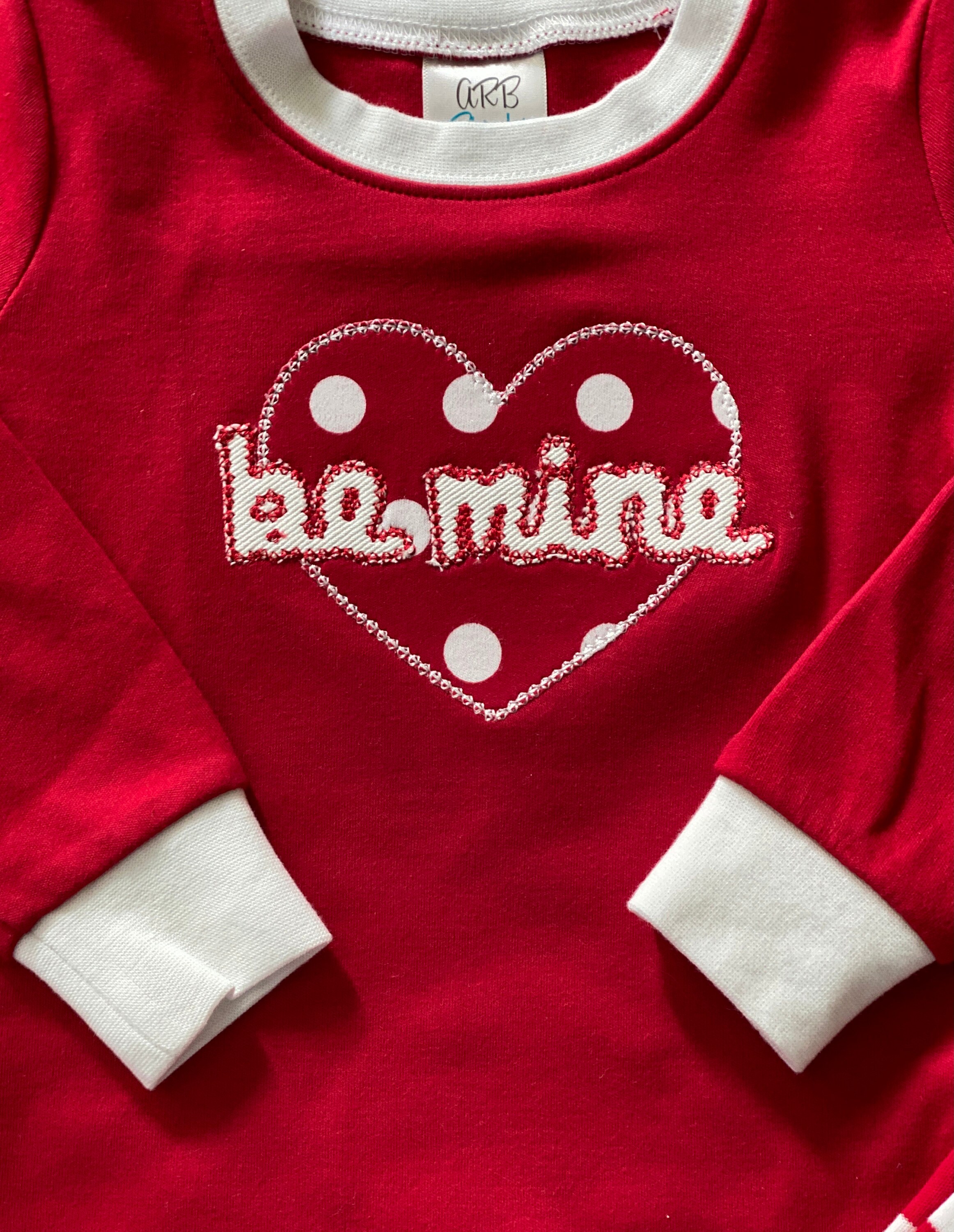 Valentine's Pajamas for Children Valentine Gift Etsy