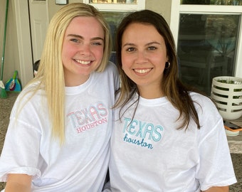 Customize your own city/state shirt for a one of a kind t-shirt!
