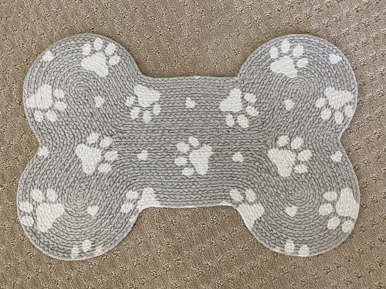 Personalized Dog Bone Mat Etsy