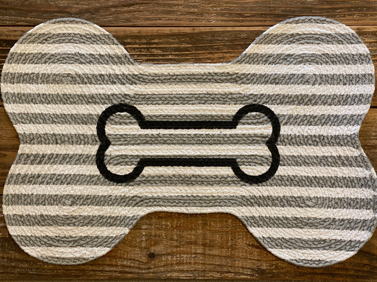 Personalized dog bone mat Etsy