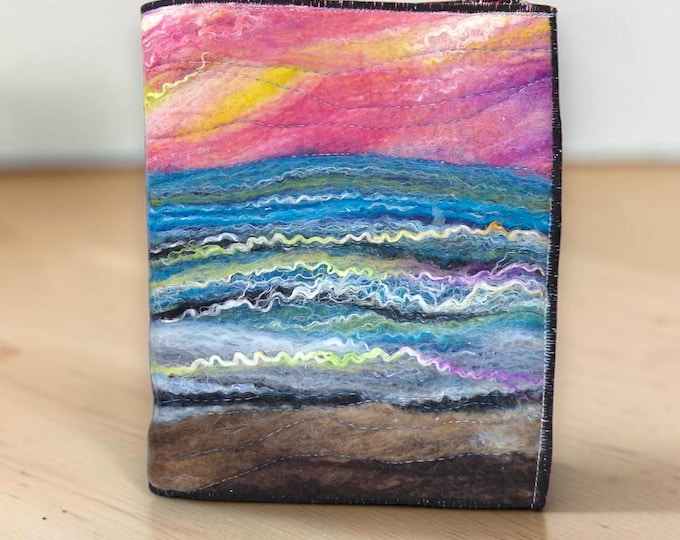 Needle Felted Covered A5 Book (covb21)