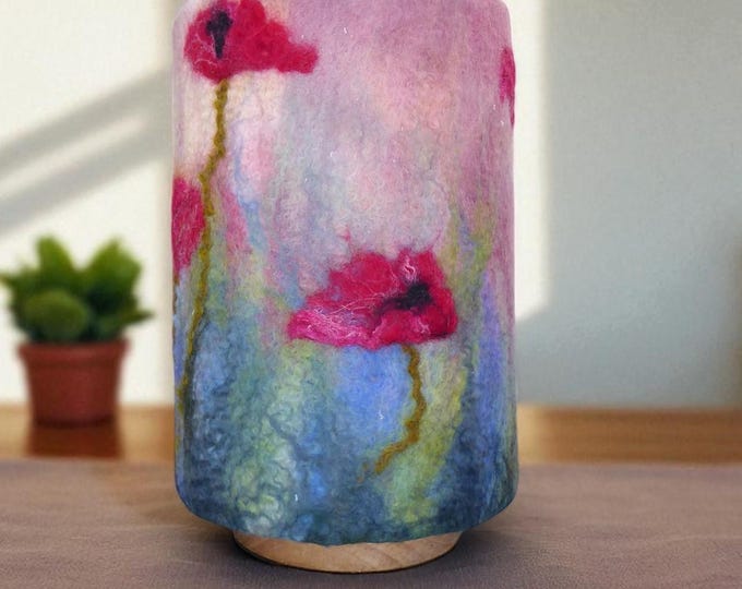 Large Felted Lamp (11)