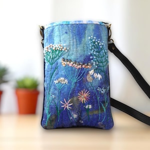 Pequeño bolso de hombro de fieltro hecho a mano (smbag13)