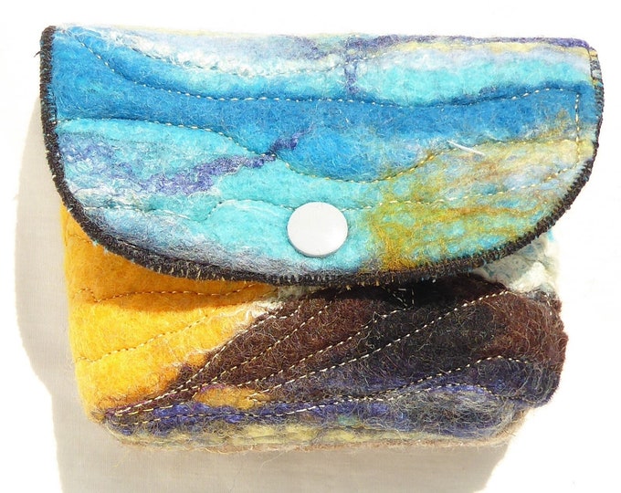 Handmade felted Purse (smp3)