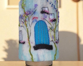 Large Felted Lamp (10)