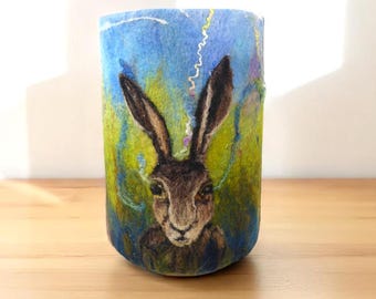 Large Felted Lamp (2)