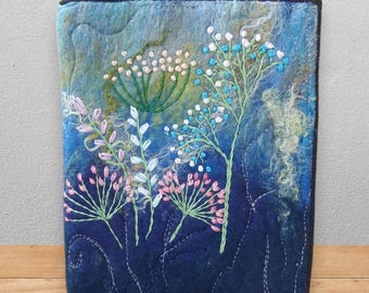Needle Felted Covered A5 Book (covb9)