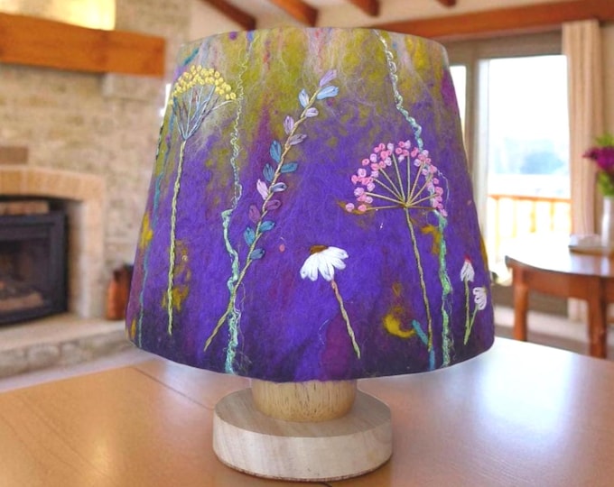 Large Felted Lamp (1)