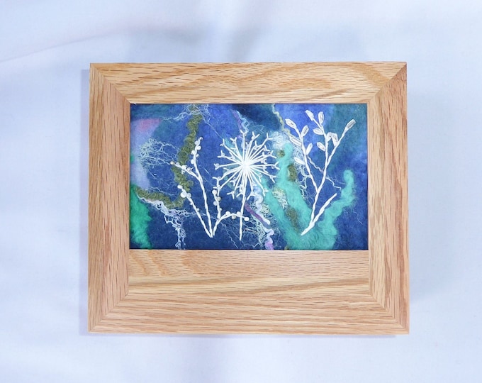 Oak Jewellery Box (Box12) with Felt Inlay