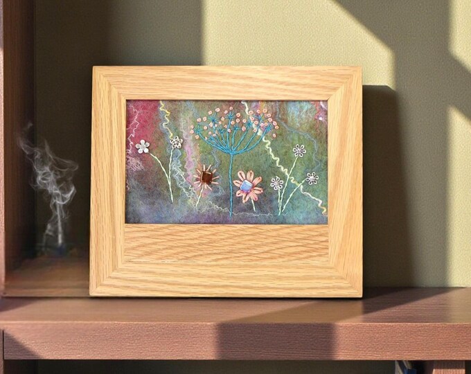 Oak Jewellery Box (Box12) with Felt Inlay