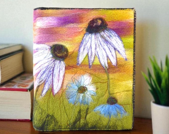 Needle Felted Covered A5 Book (covb4)