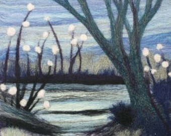 Needle felting kit (The Pond)