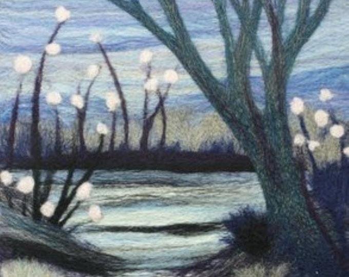 Needle felting kit (The Pond)