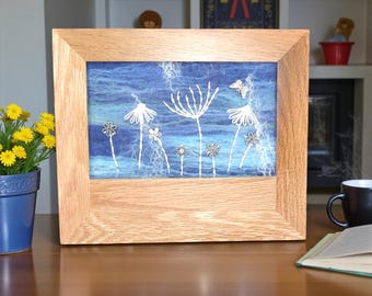 Oak Jewellery Box (Box22) with Felt Inlay