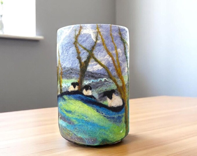 Large Felted Lamp (5)