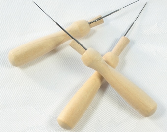 Single needle felting tool, felting needle