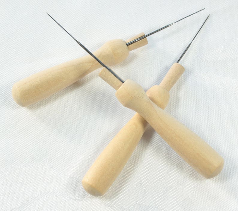 Single needle felting tool felting needle image 1