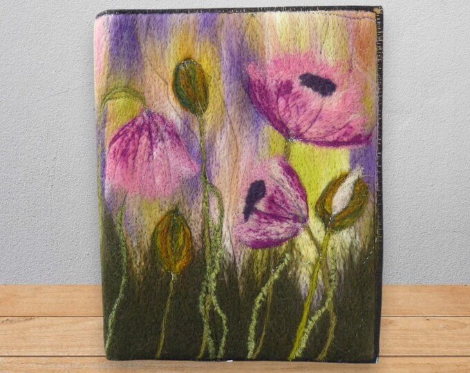 Needle Felted Covered A5 Book (covb10)