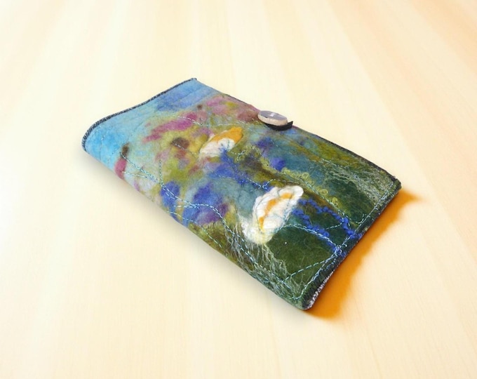 Handmade felted Sewing Wallet (sewp1)