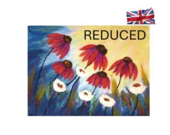 Needle felting kit (Echinacea)