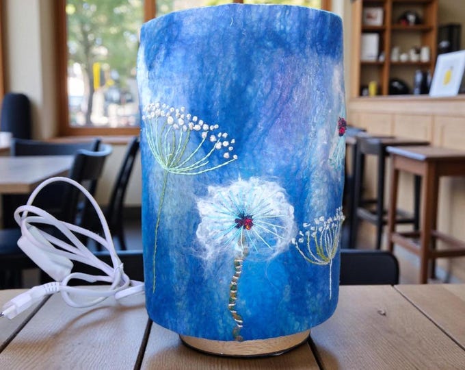 Large Felted Lamp (20)