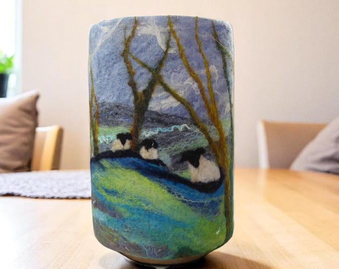 Large Felted Lamp (5)
