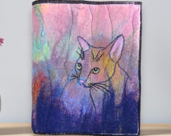 Needle Felted Covered A5 Book (covb5)