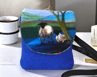 Small Handmade shoulder bag (eshb26)