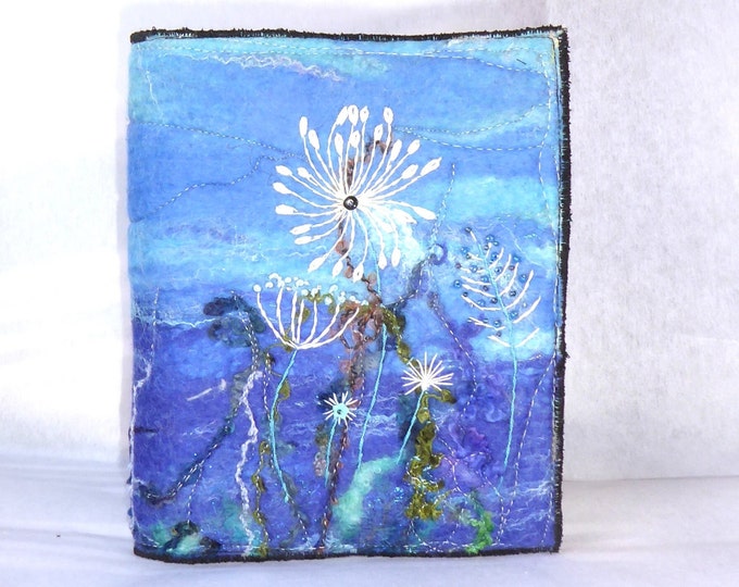 Needle Felted Covered A5 Book (covb21)