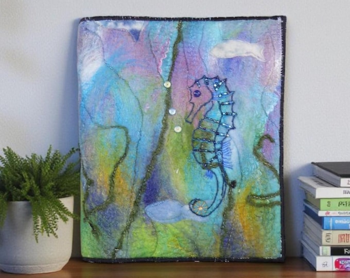 Needle Felted Covered A5 Book (covb3)