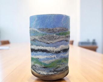 Large Felted Lamp (6)