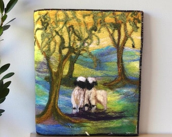 Needle Felted Covered A5 Book (covb22)