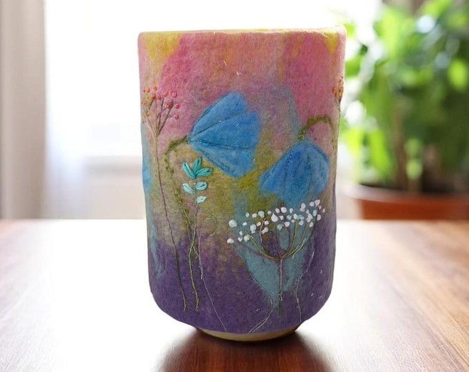 Large Felted Lamp (1)