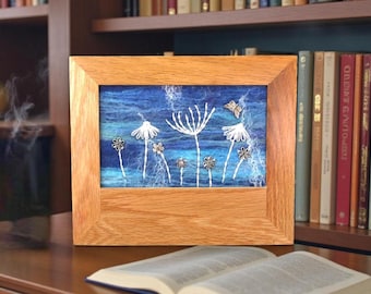 Oak Jewellery Box (Box22) with Felt Inlay