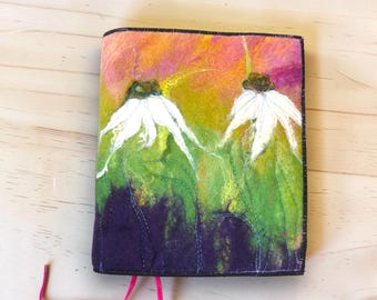 Needle Felted Covered A5 Book (covb21)
