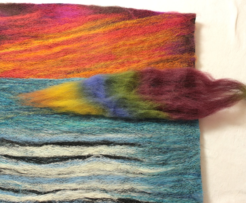 Needle Felting Kit Felting Kit Picture Kit Craft Kit River Etsy UK