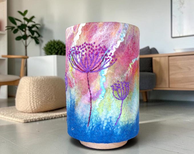 Large Felted Lamp (25)