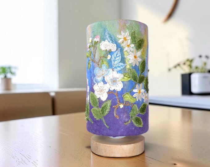 Small Felted Lamp (1)