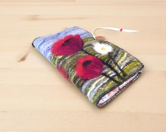 Handmade felted Sewing Wallet (sewp2)