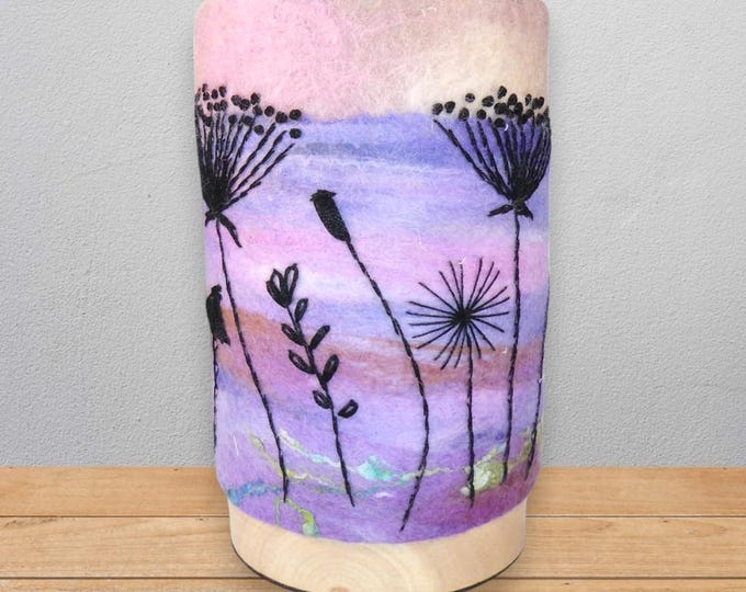 Small Felted Lamp (4)