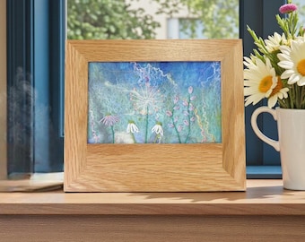 Oak Jewellery Box (Box11) with Felt Inlay