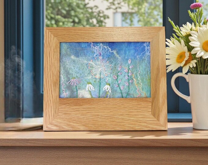 Oak Jewellery Box (Box11) with Felt Inlay