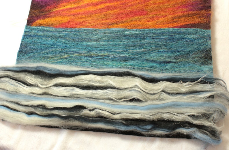 Needle Felting Kit Felting Kit Picture Kit Craft Kit River Etsy UK