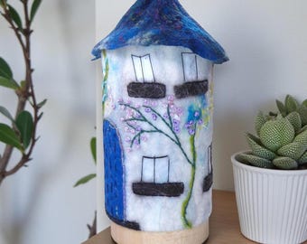 Small Felted Lamp (20)