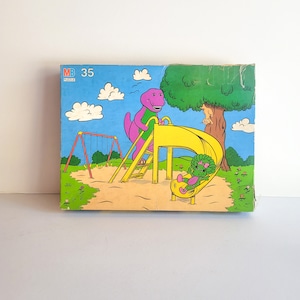 Barney & Friends Puzzle COMPLETE 1990s