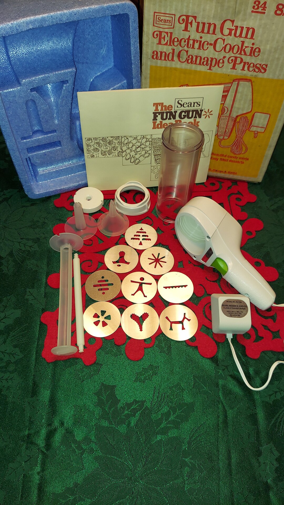 Sears Fun Gun Electric Cookie Maker Press LOOKS LIKE NEW Etsy