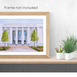 University of South Carolina School of Law print, Columbia SC image 3